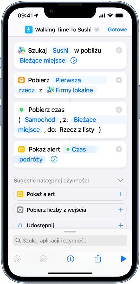 Sterowanie Przep Ywem Czynno Ci W Aplikacji Skr Ty Na Iphonie Lub