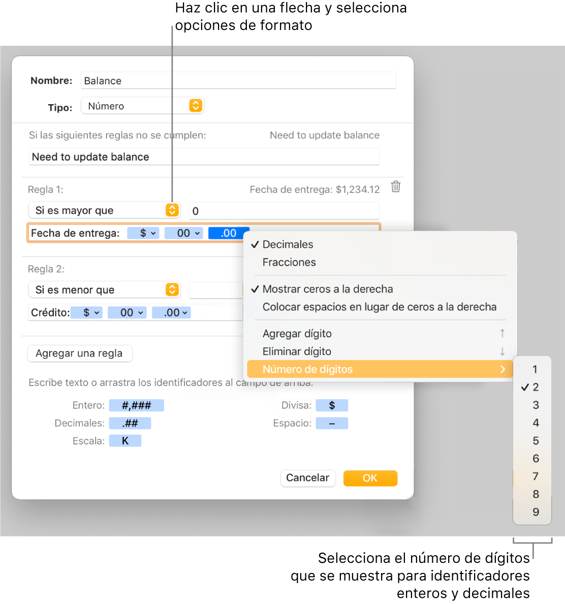 Crear Un Formato Personalizado De Celda De Tabla En Pages En La Mac