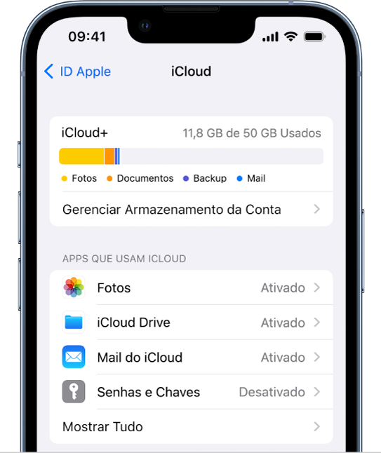 Configurações básicas Suporte da Apple BR