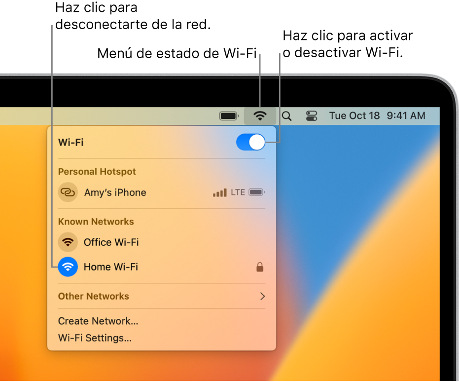 Usar El Men De Estado Wi Fi En La Mac Soporte T Cnico De Apple