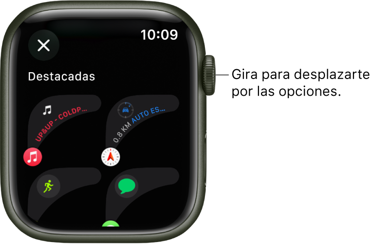 Cambiar la carátula en el Apple Watch Soporte técnico de Apple