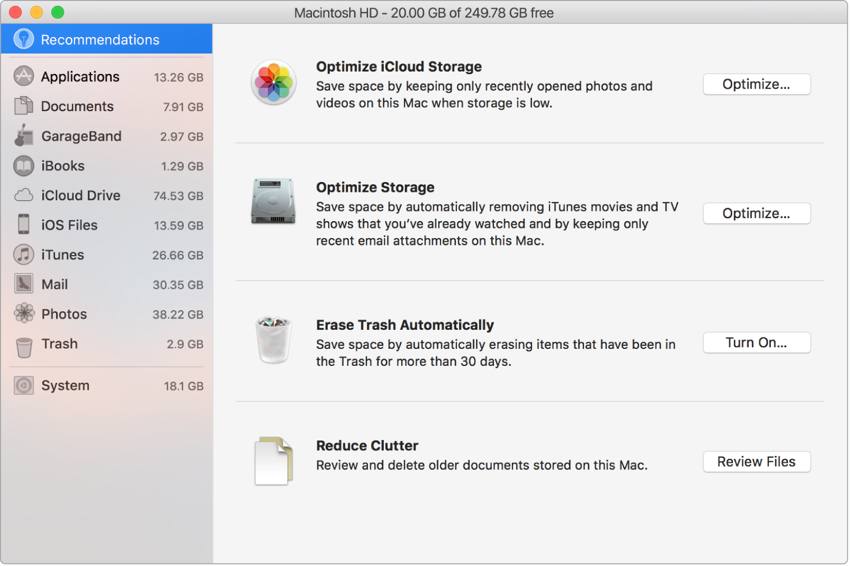Best storage options mac