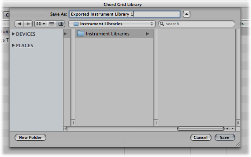 Figure. Export Library dialog.