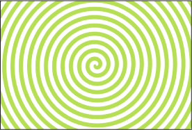 Figure. Canvas showing spiral generator, with Type set to Modern.