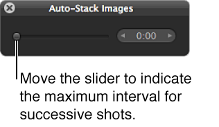 Figure. Auto-Stack Images HUD.