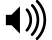 Icona della porta di uscita audio analogico/ottico.