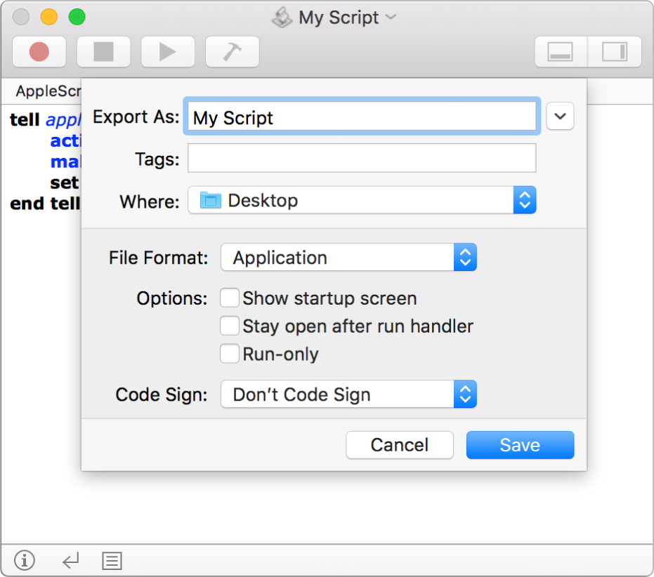 movie script ap for mac