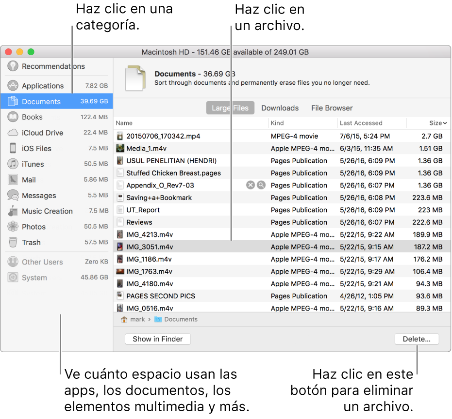 El mejor formato de archivo para Windows y Mac.