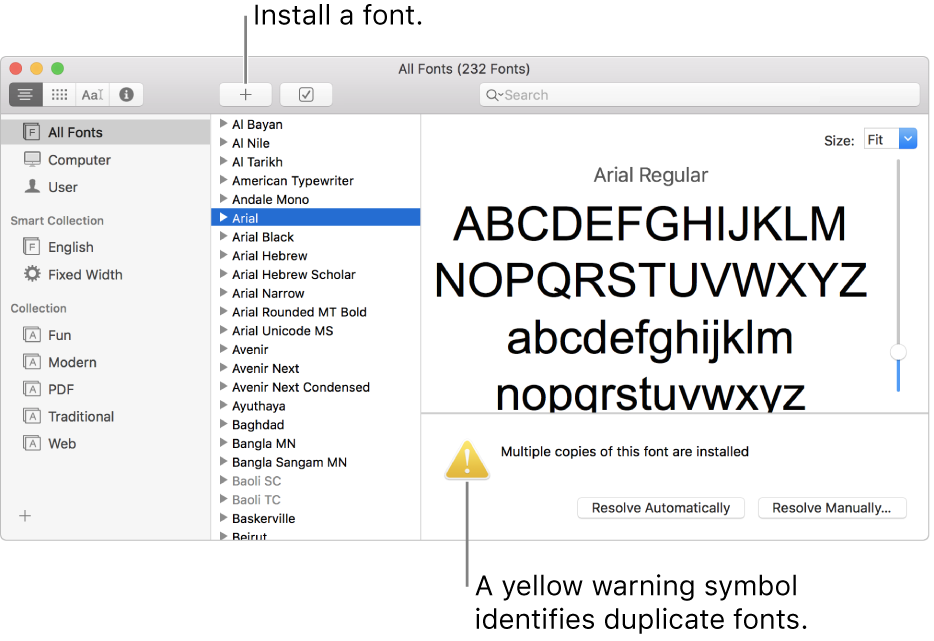 install mac font for all users