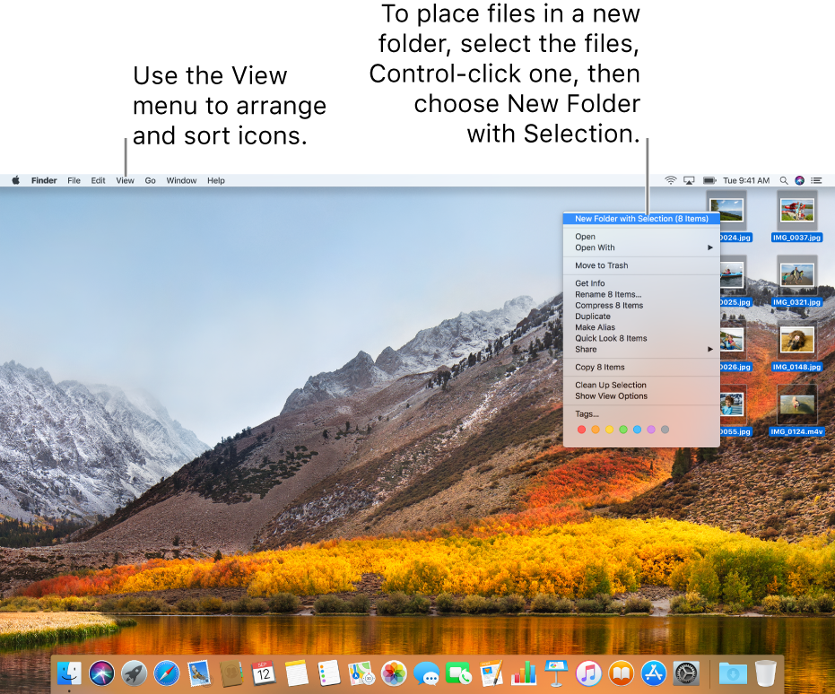 how to create folder on mac desktop