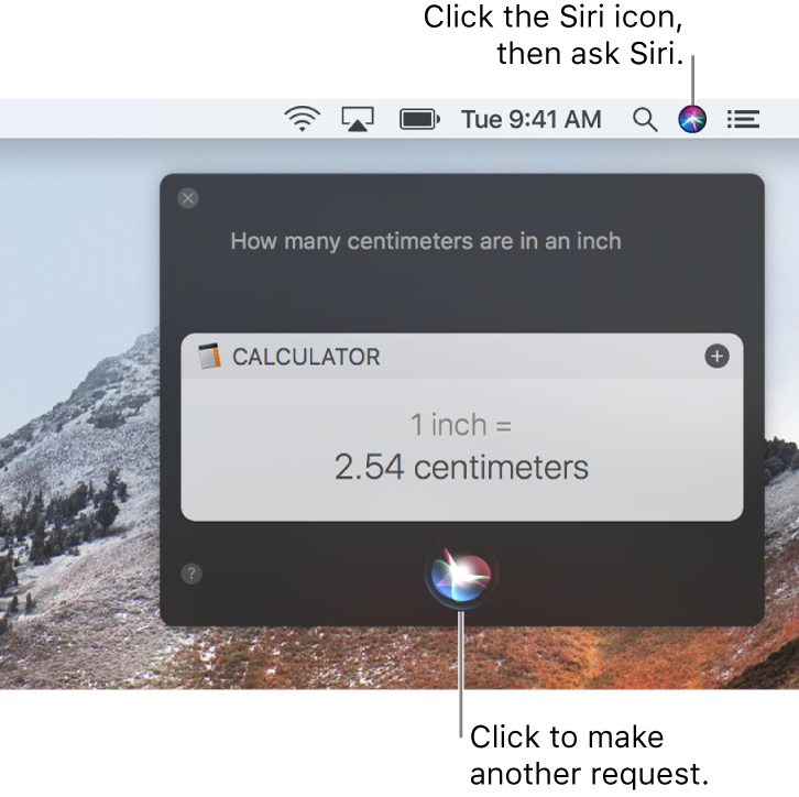 Use Siri on your Mac - Apple Support