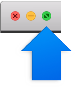 Butonul pe care trebuie să faceți clic pentru intrarea în modul de afișare pe tot ecranul.