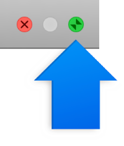 Butonul pe care trebuie să faceți clic pentru ieșirea din modul de afișare pe tot ecranul.