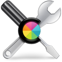 Symbol för ColorSync-verktyg