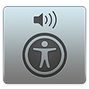ไอคอนยูทิลิตี้ VoiceOver