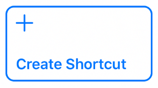Create Shortcut button in the Library