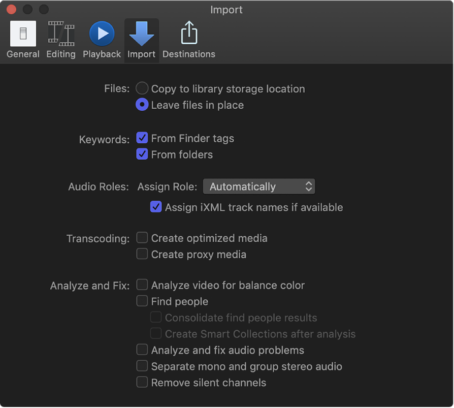 Mac hiw to access final cut pro library location