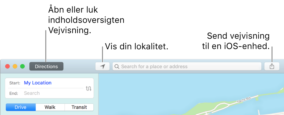Vis På Kort Vis vej i Kort på Mac   Apple support Vis På Kort