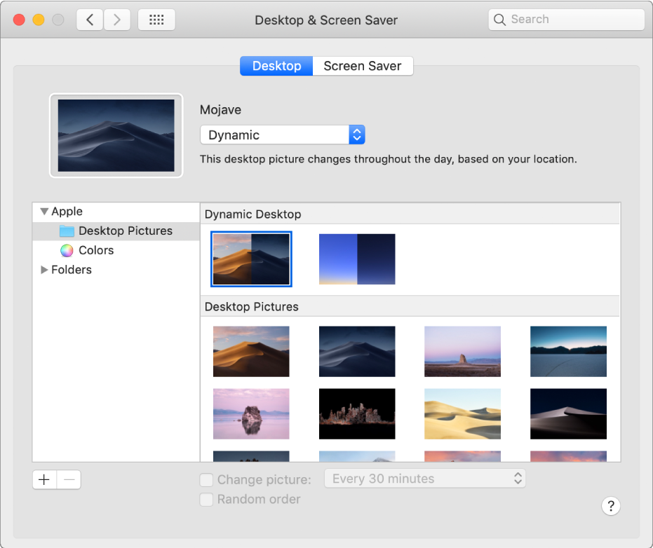 Customize The Desktop Picture On Your Mac Apple Support