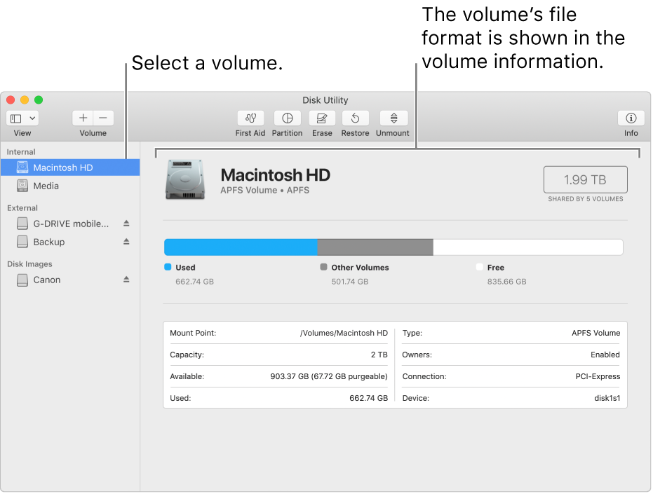 format disk mac on a windows