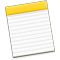 Symbol für die App „Notizen“