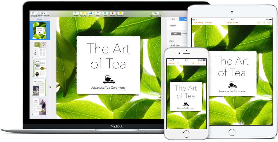 Rovnaké súbory a priečinky sa zobrazujú v službe iCloud Drive v okne Findera na Macu a v aplikácii iCloud Drive na iPhone a iPade.