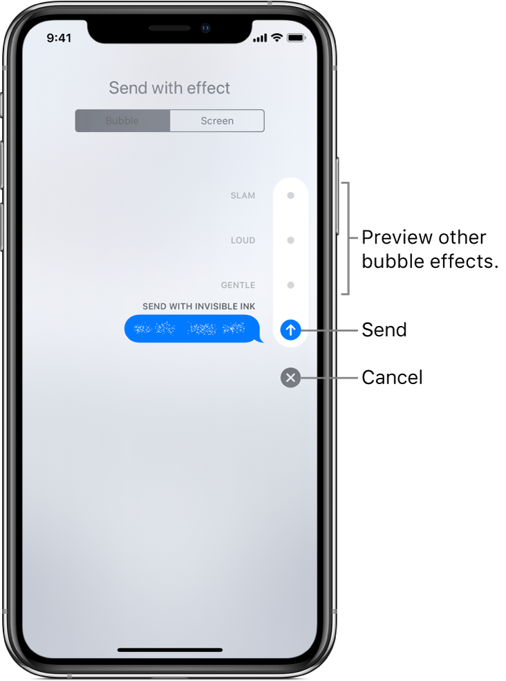 Send animated effects in Messages on iPhone Apple Support