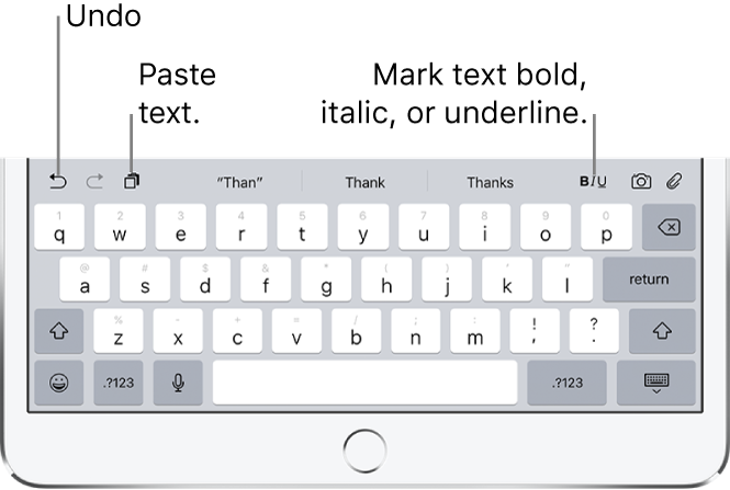 keyboard shortcut to insert text