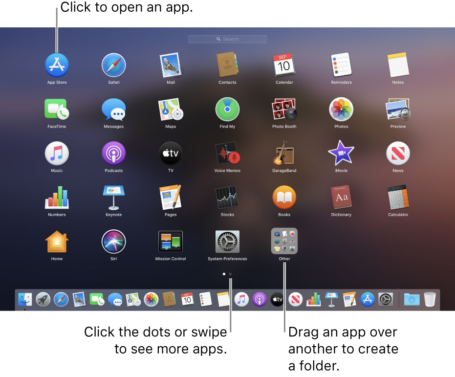 Use Launchpad to view and open apps on Mac - Apple Support