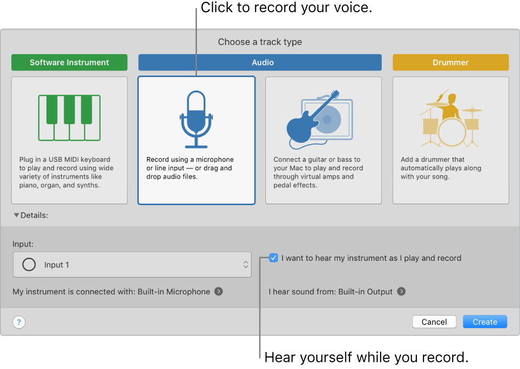 Studio Effect In Garageband Mac For Voice Recording