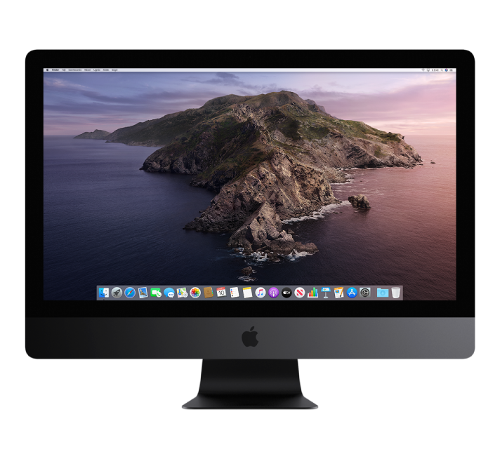 Az iMac Pro kijelzője.