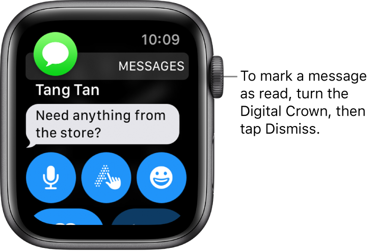 whatsapp messages on apple watch