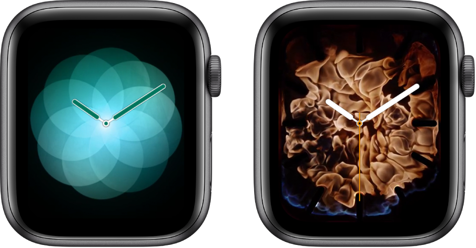 兩種錶面：「呼吸」和「火和水」。