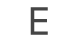 Icona d’estat de la xarxa EDGE (una “E”).
