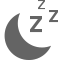 el botó “Anar a dormir”