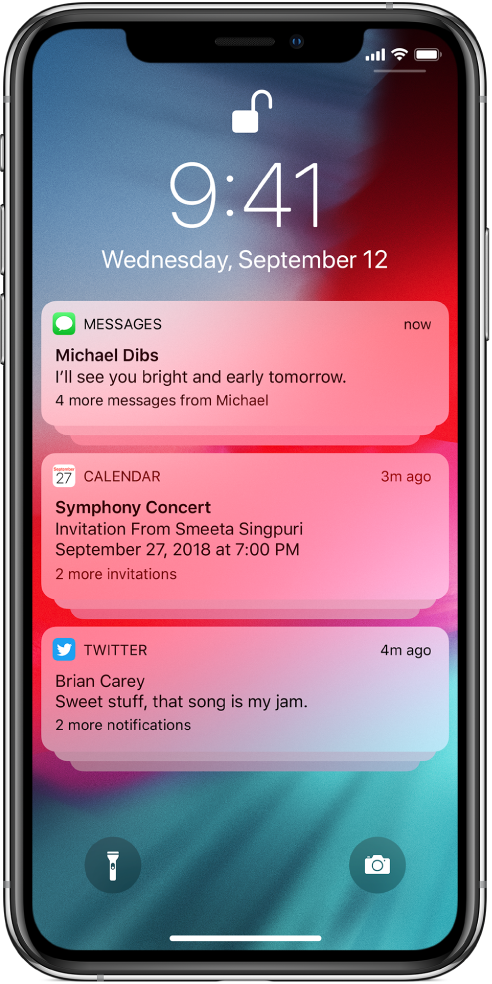 View and respond to notifications on iPhone - Apple Support