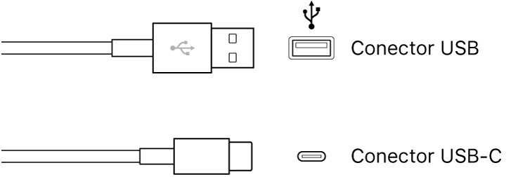 Ilustración. Ilustración de un conector USB.