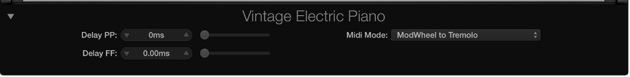 图。怀旧电钢琴扩展参数。