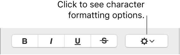 The Advanced Options checkbox next to Bold, Italic, and Underline buttons.