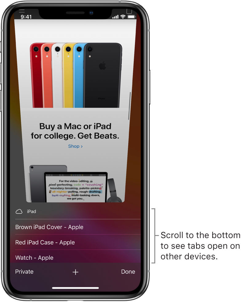 Use Tabs In Safari On IPhone Apple Support