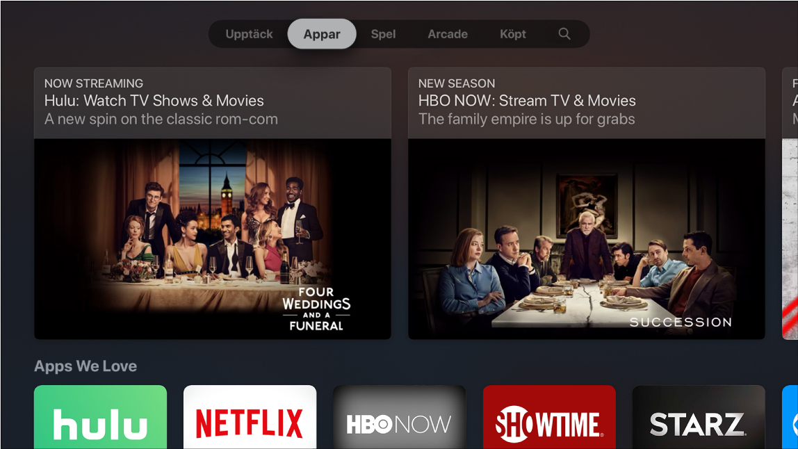 Har Inte App Store På Apple Tv