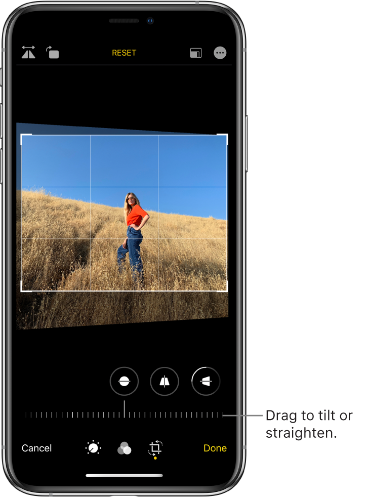 Edit photos and videos on iPhone - Apple Support