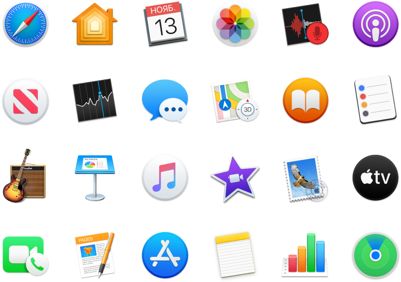 Цвет иконки приложения. Иконка для приложений макбука. Иконки программ на макбук. Значки интернет приложений. Приложения для редактирования значки.