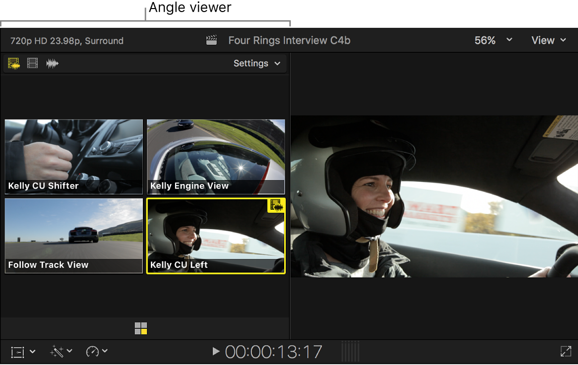 The angle viewer