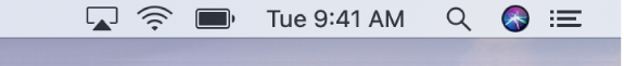 Statusmenu's.
