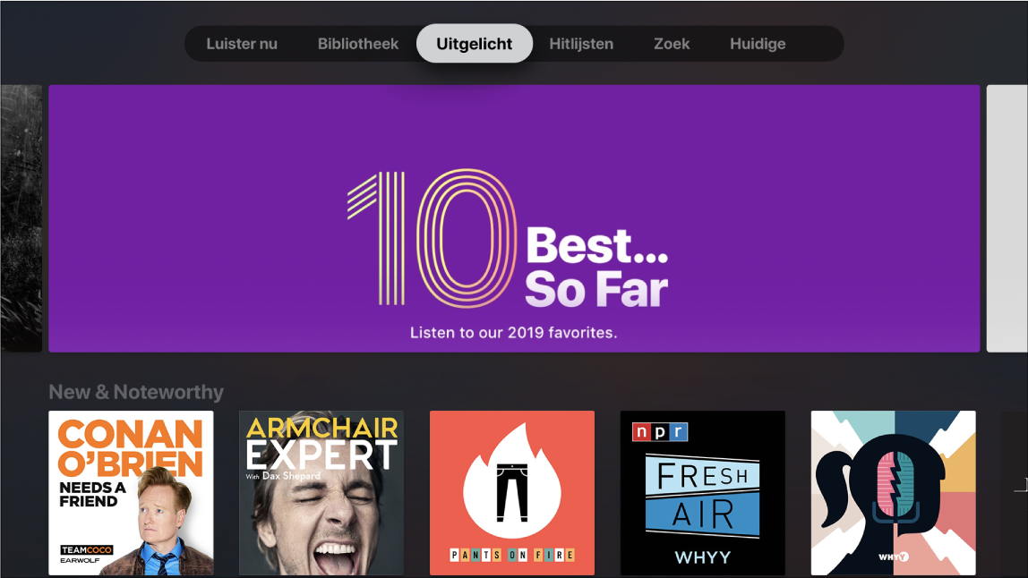 Podcasts-app