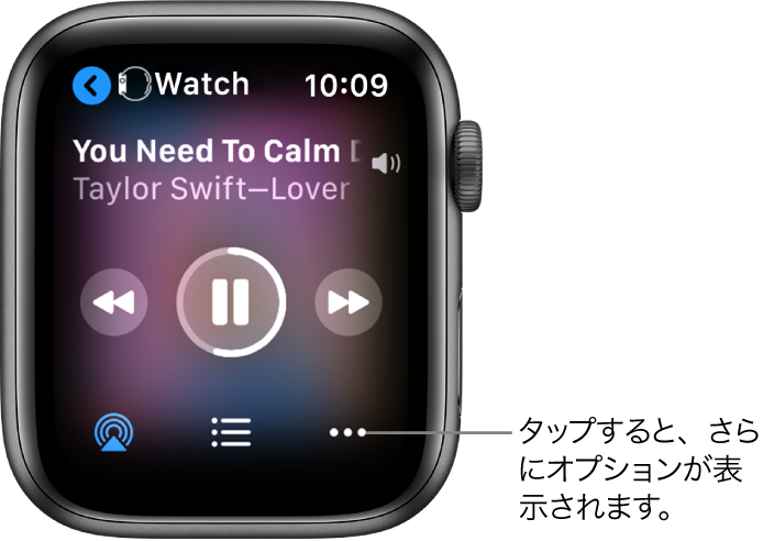 Apple Watchの 再生中 を使用する Apple サポート