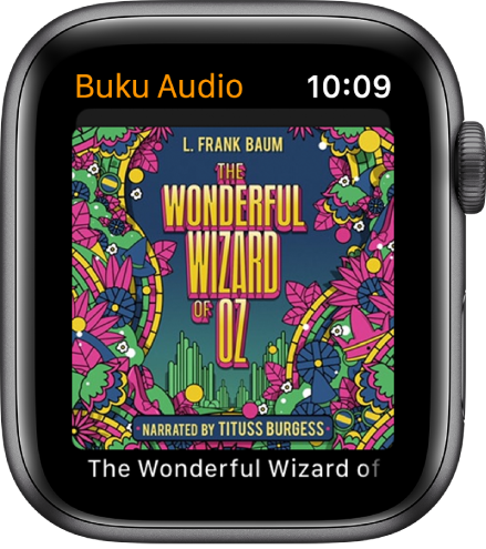 Karya seni kulit buku untuk buku audio.