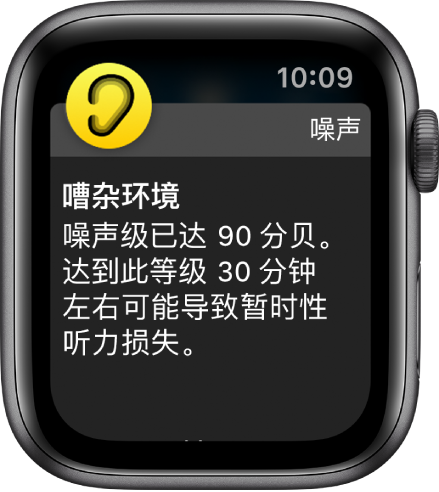 噪声通知。