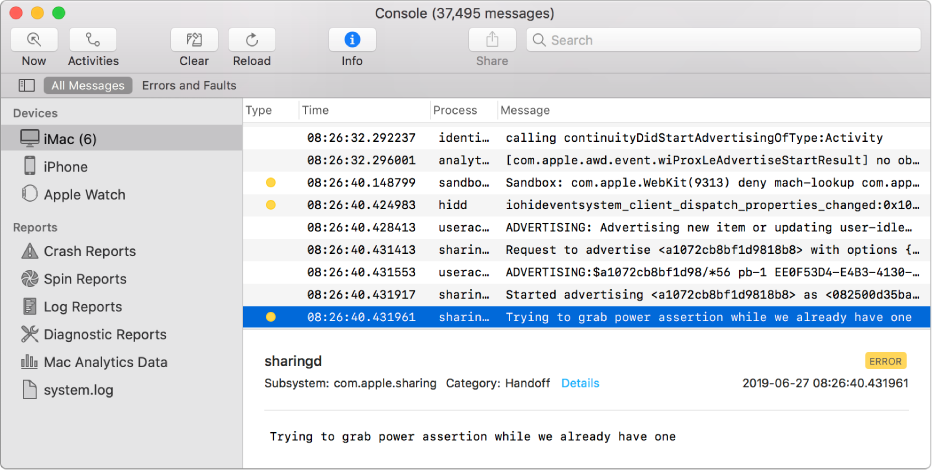 Console Application For Mac